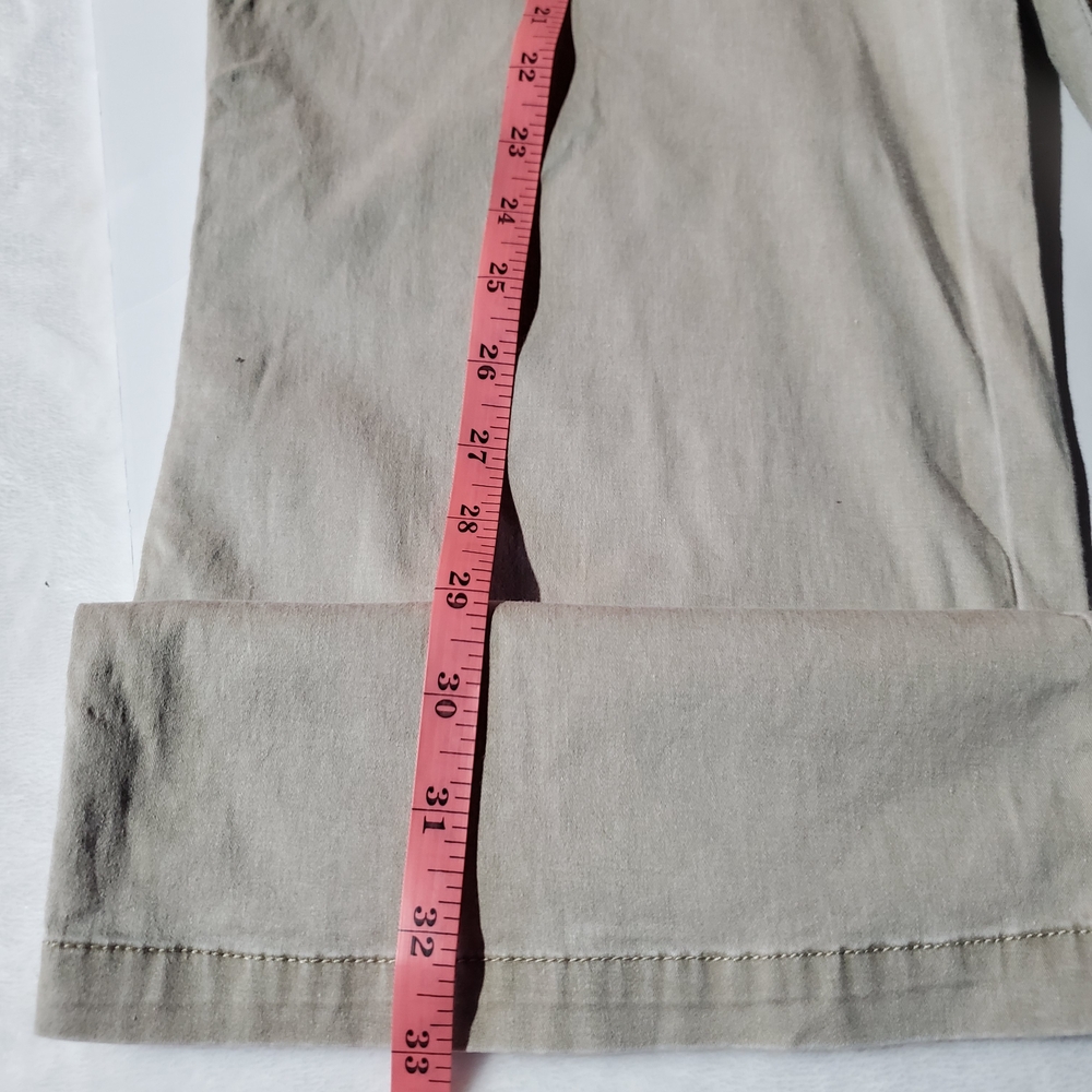 Express Women's Beige Cropped Pants - Picture 7 of 8